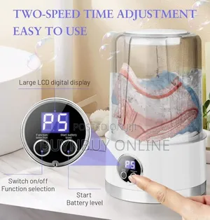 Wireless Mini Washing Machine