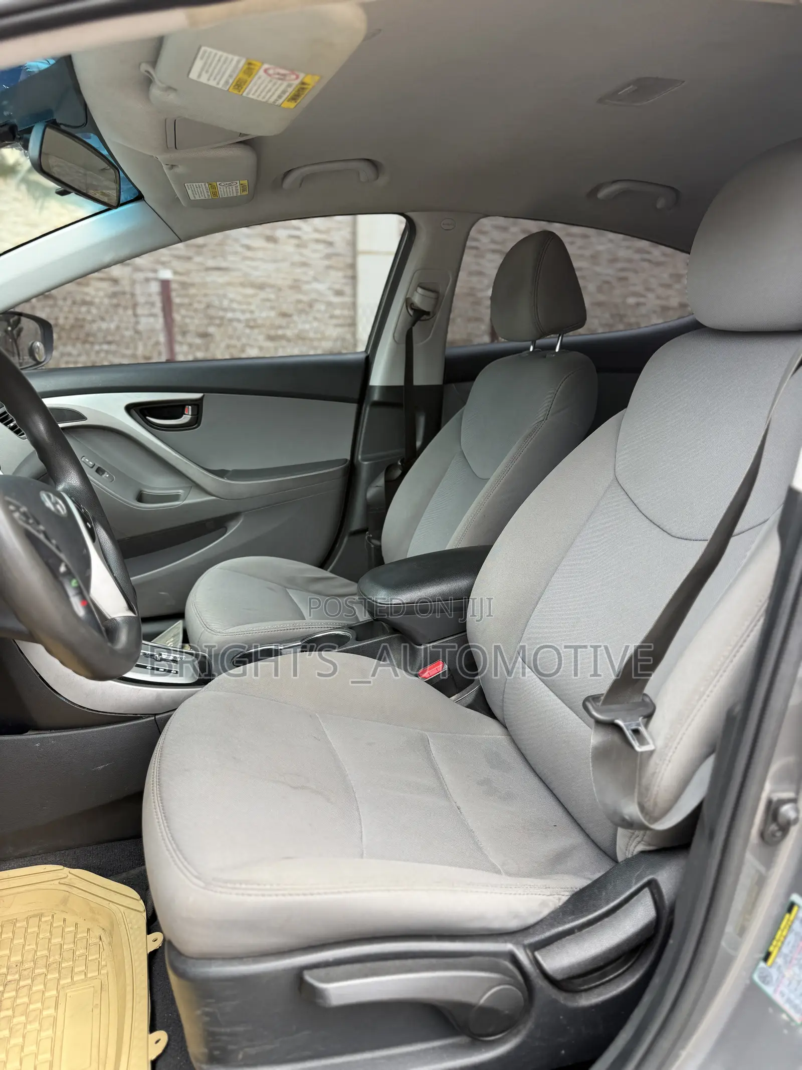 Hyundai Elantra GLS Sedan FWD (1.8L 4cyl 6A) 2013 Gray