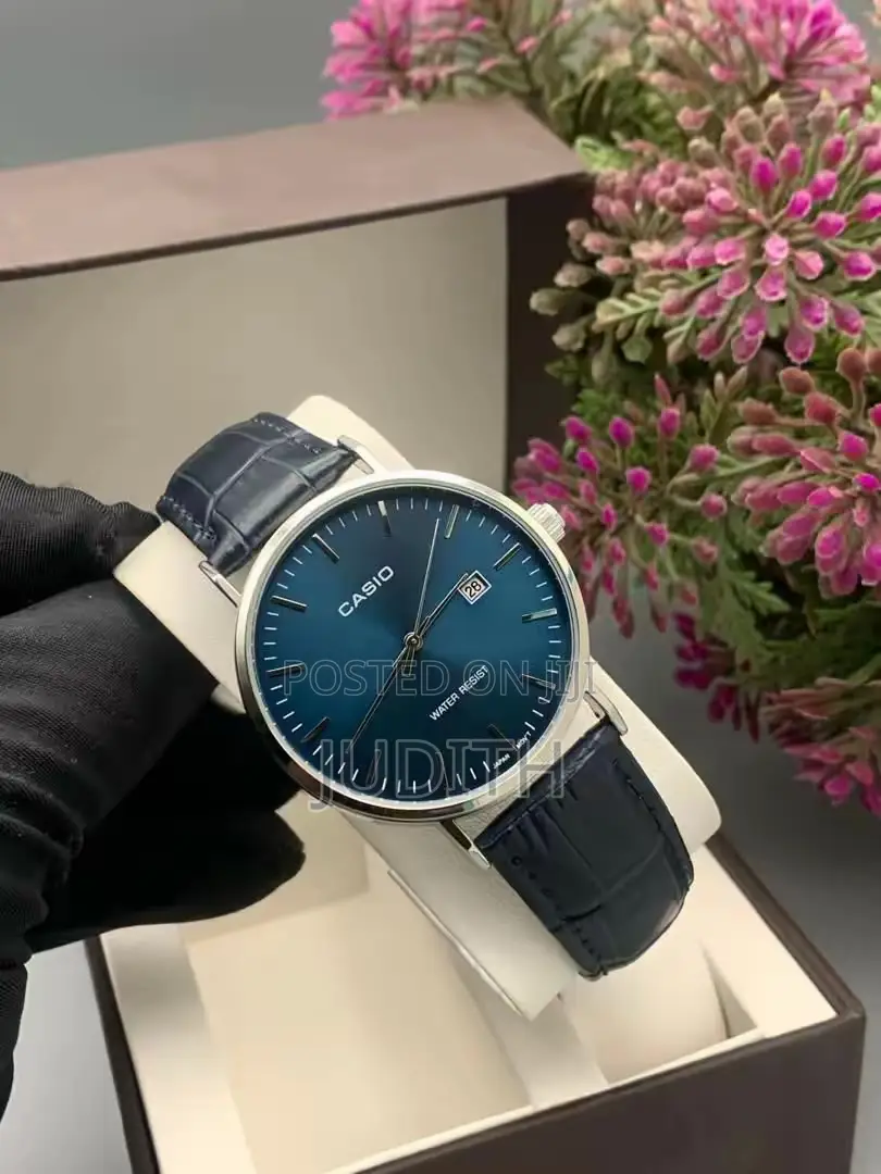 Men’S Leather Watch