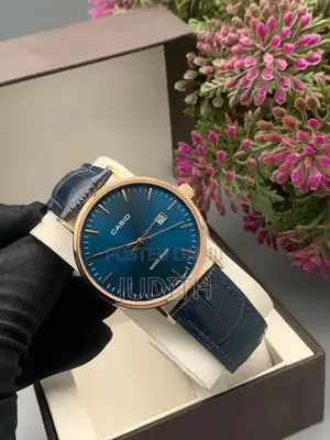 Men’S Leather Watch