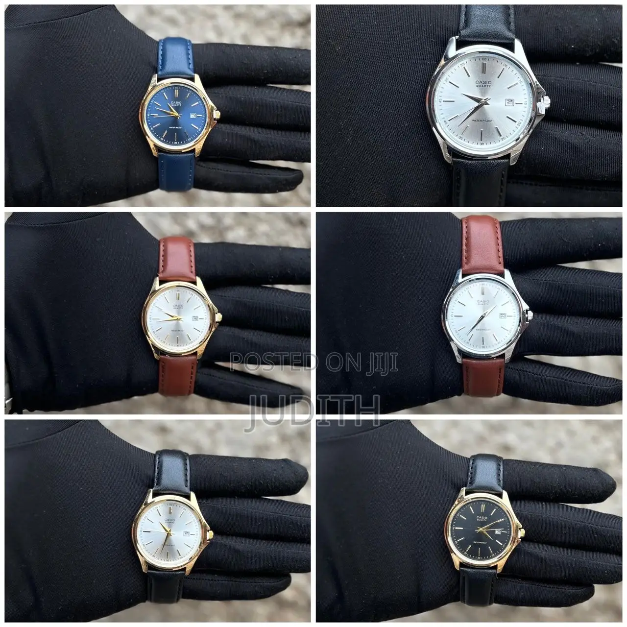 Men’S Leather Watch