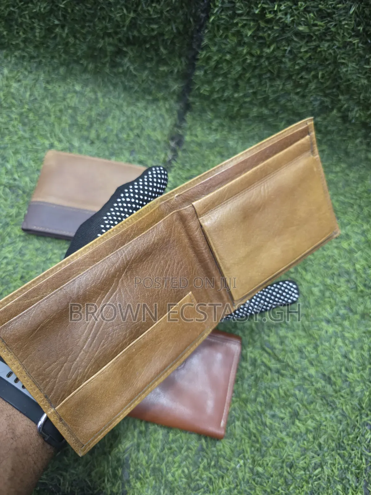 First Selection Brown Leather Wallets (Uk Used)