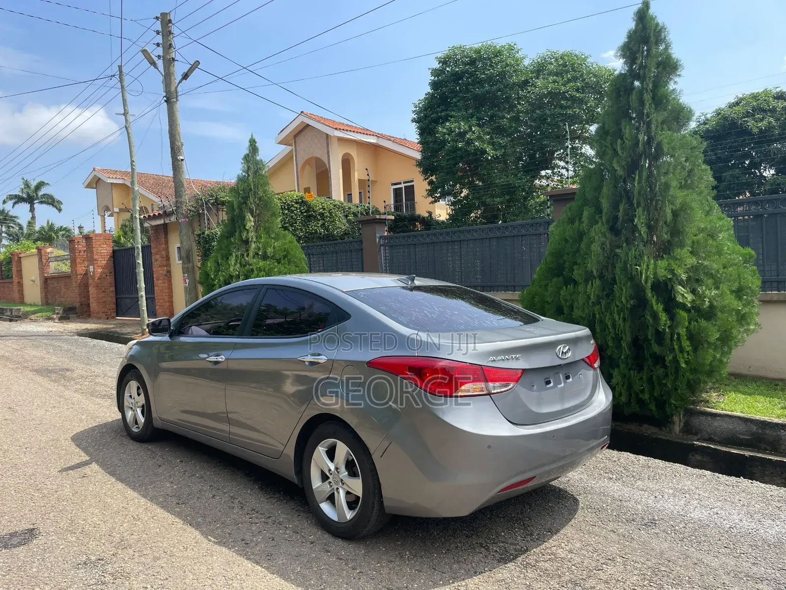 Hyundai Avante 2014 Gray