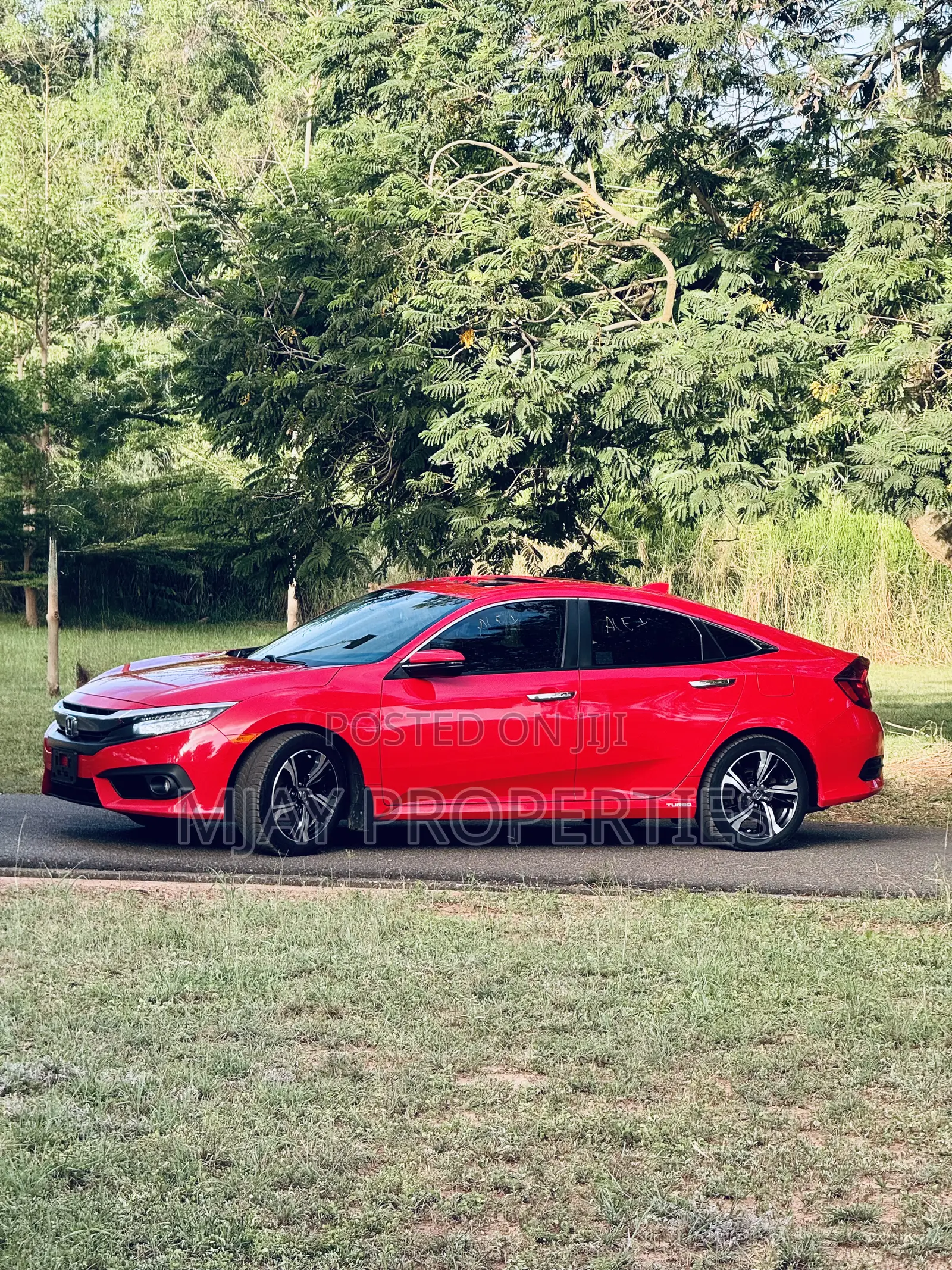 Honda Civic Touring Sedan 2018 Red