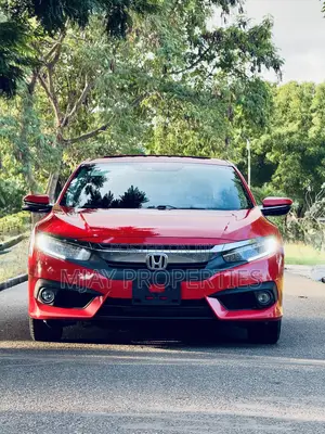 Honda Civic Touring Sedan 2018 Red