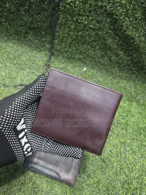 Coffee Brown Leather Wallets (Uk Used)