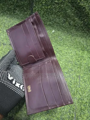 Coffee Brown Leather Wallets (Uk Used)