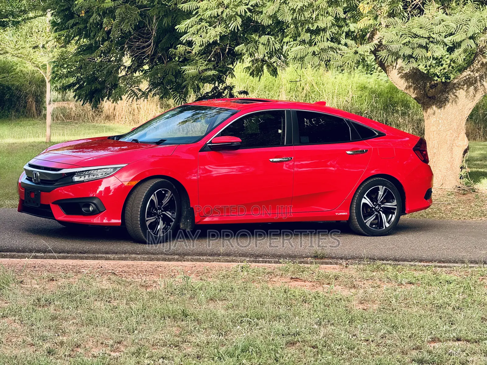 Honda Civic Touring Sedan 2018 Red