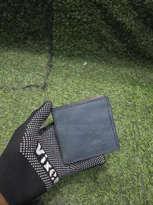 Salvatore Ferragamo Blue Leather Wallet (Uk Used)