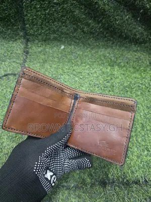 Salvatore Ferragamo Blue Leather Wallet (Uk Used)
