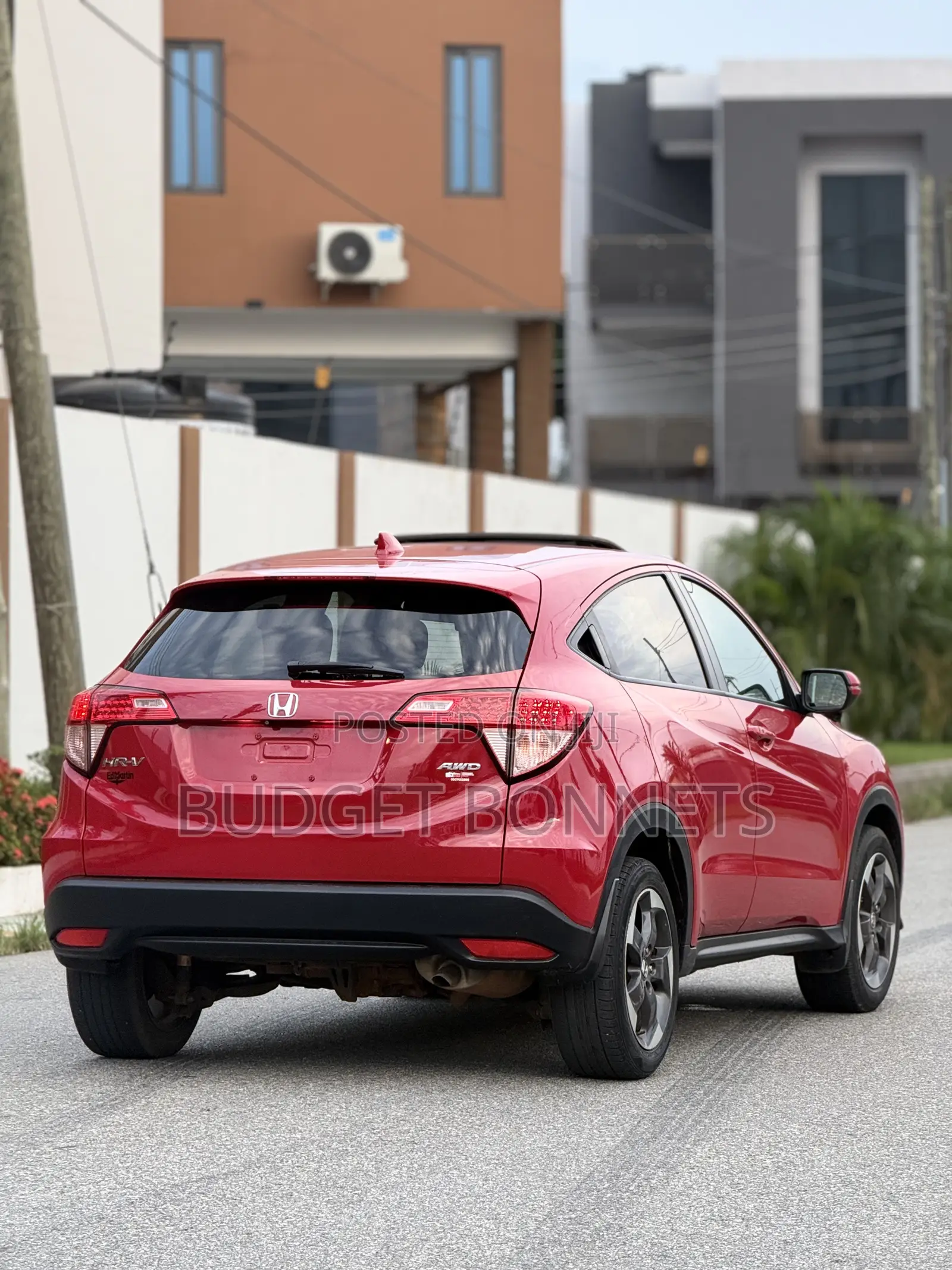 Honda HR-V EX AWD 2019 Red