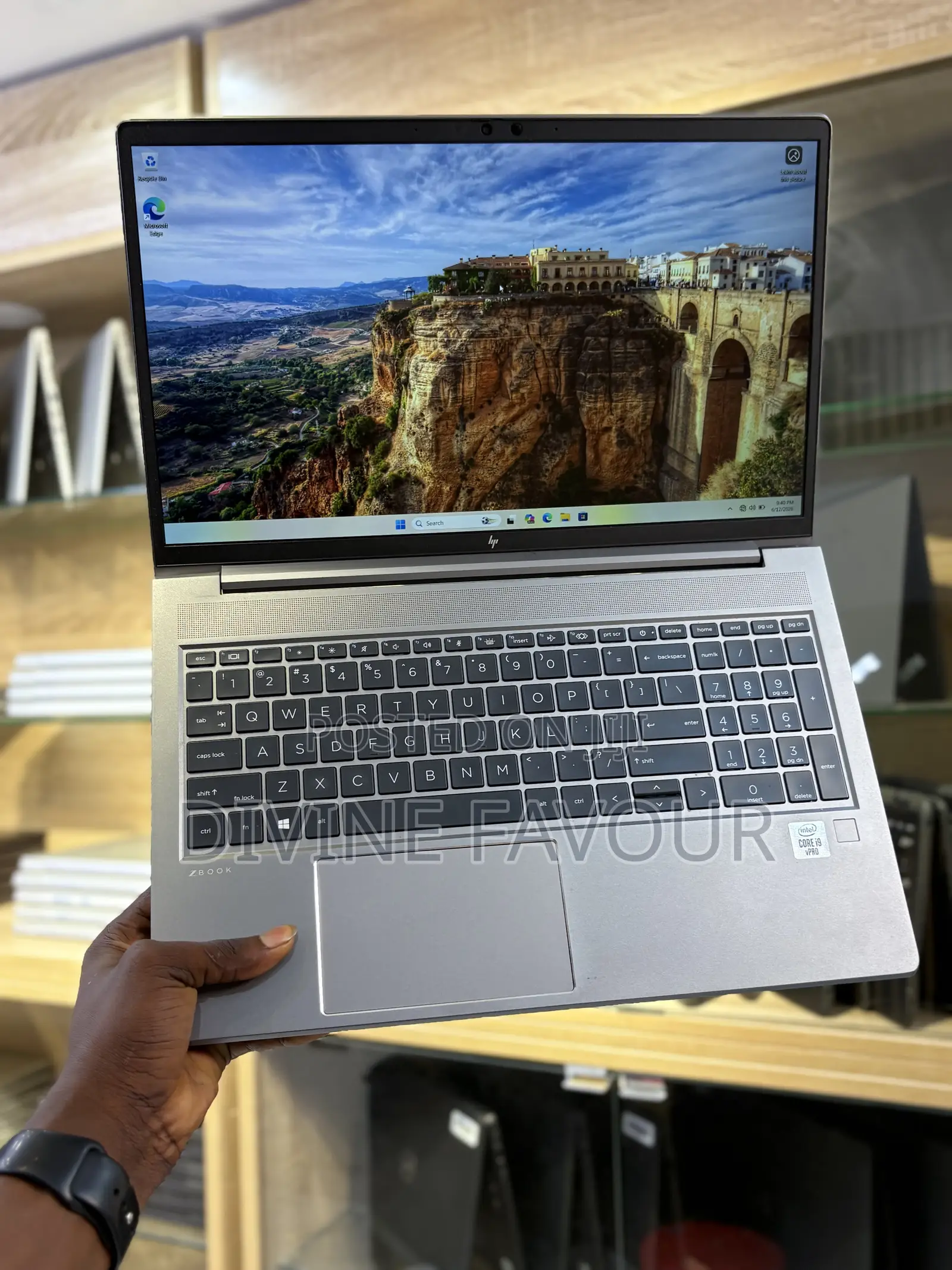 Laptop HP ZBook Power G7 16GB Intel Core i9 SSD 512GB