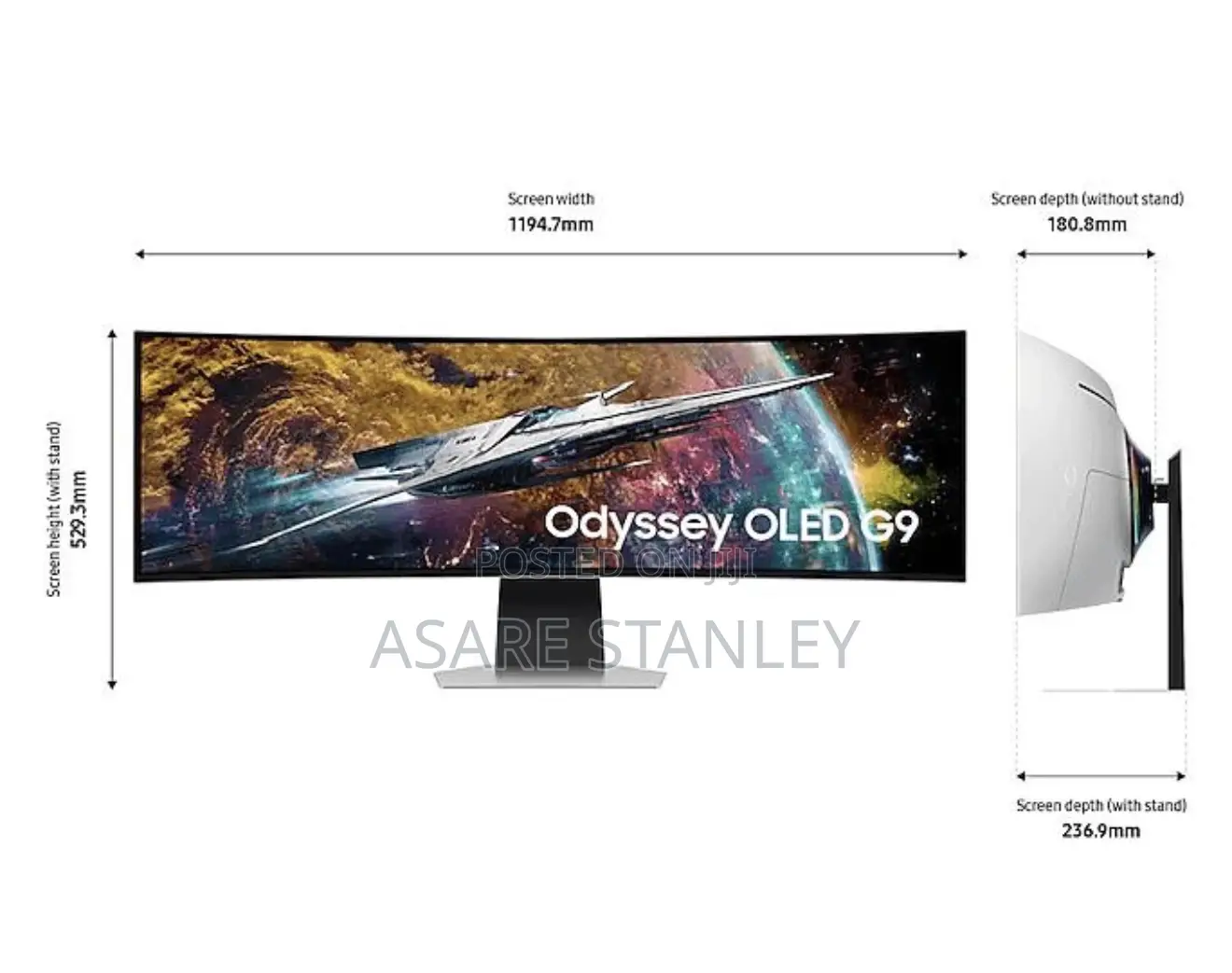 Samsung 49 Inch Odyssey G95c 240hz Curved Monitor
