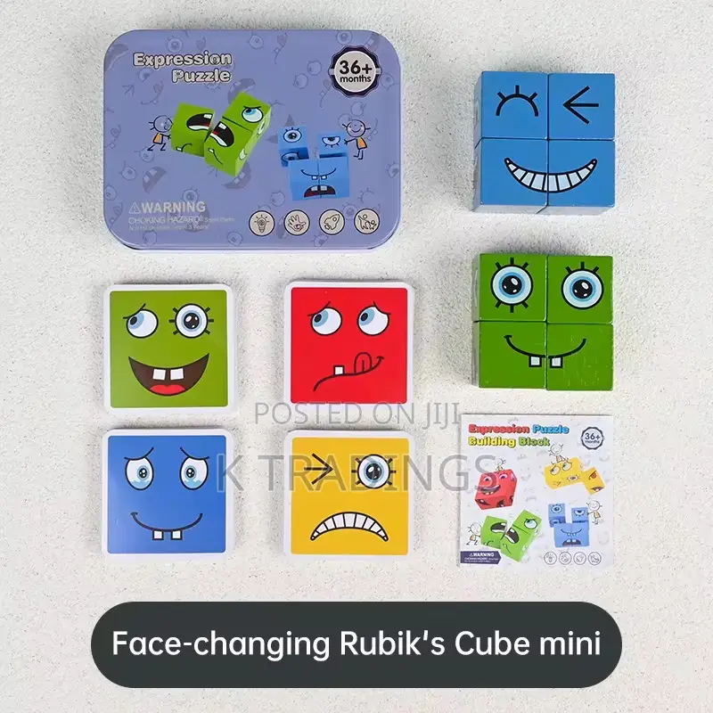 Face Change Rubik’S Cube