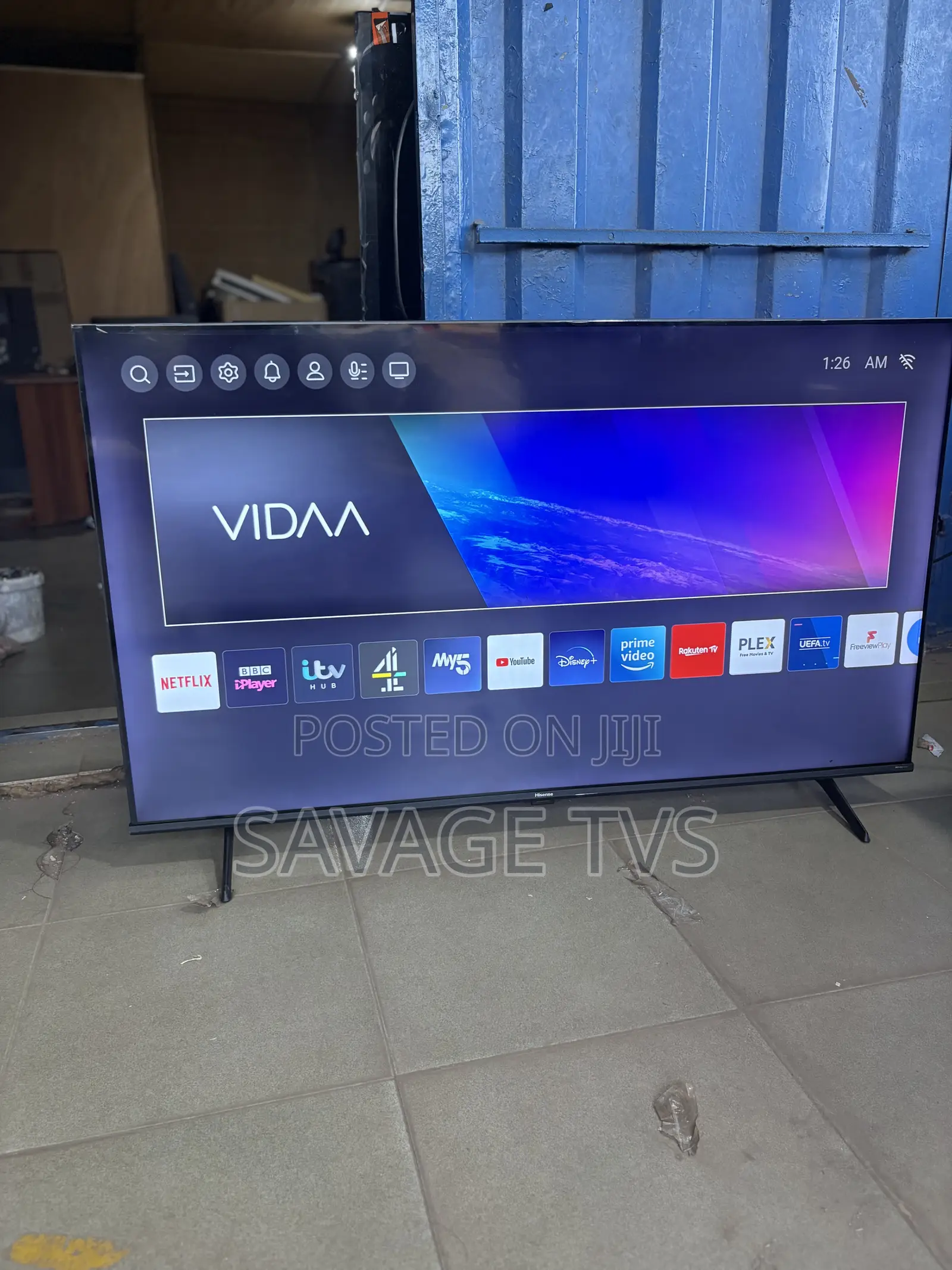 European Hisense 2024 Model Very Neat Tv and Powerful