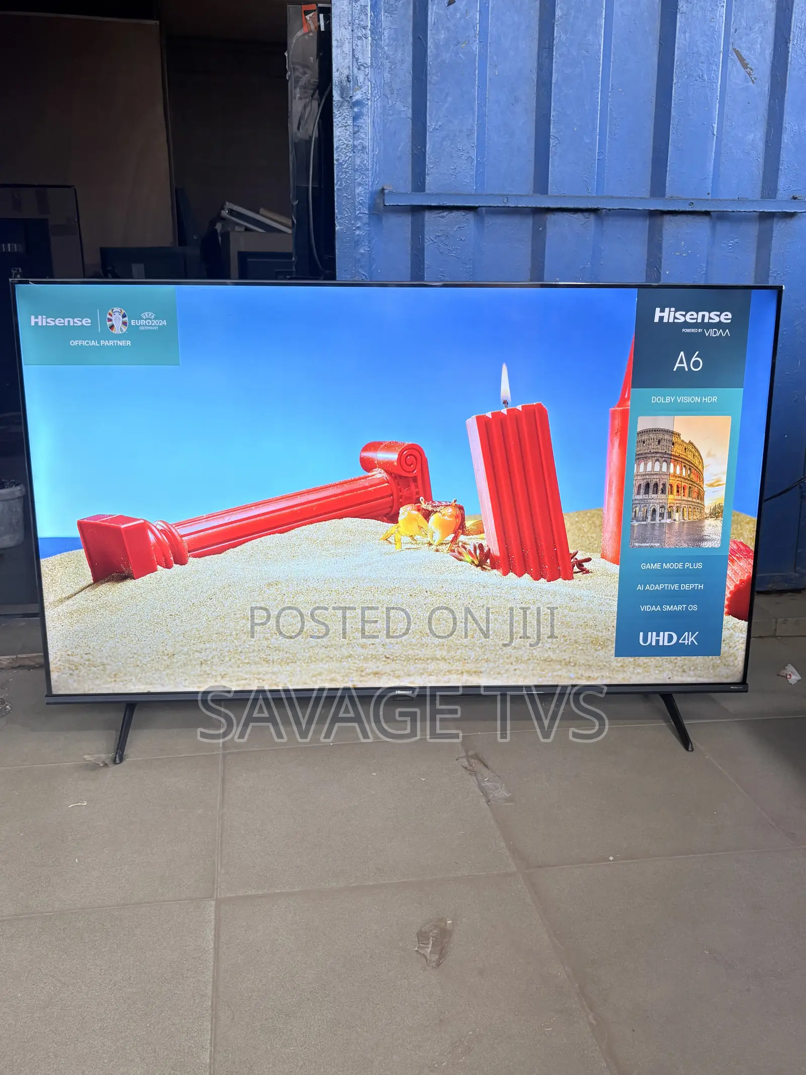 European Hisense 2024 Model Very Neat Tv and Powerful