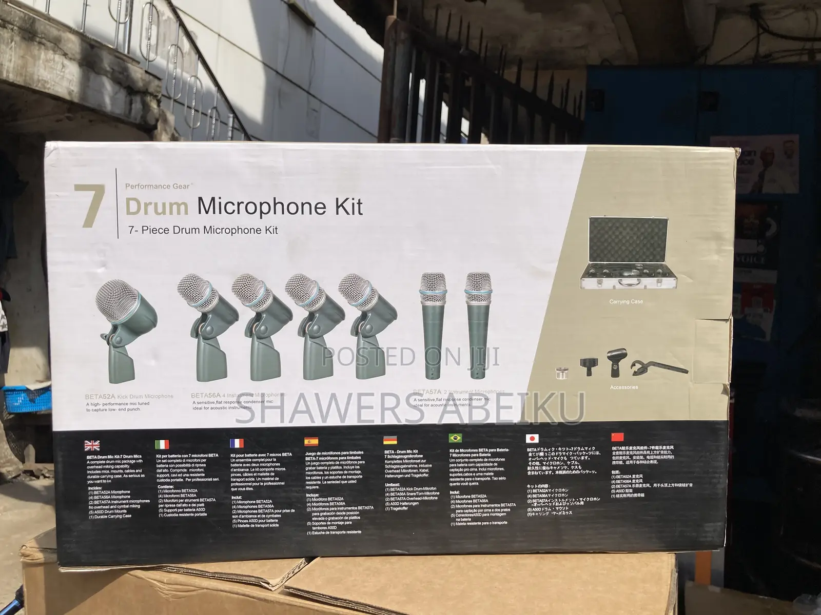 Shure 7set Drums Microphone