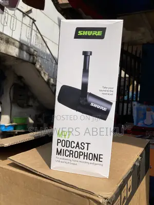 Shure Mv7 Podcast Microphone