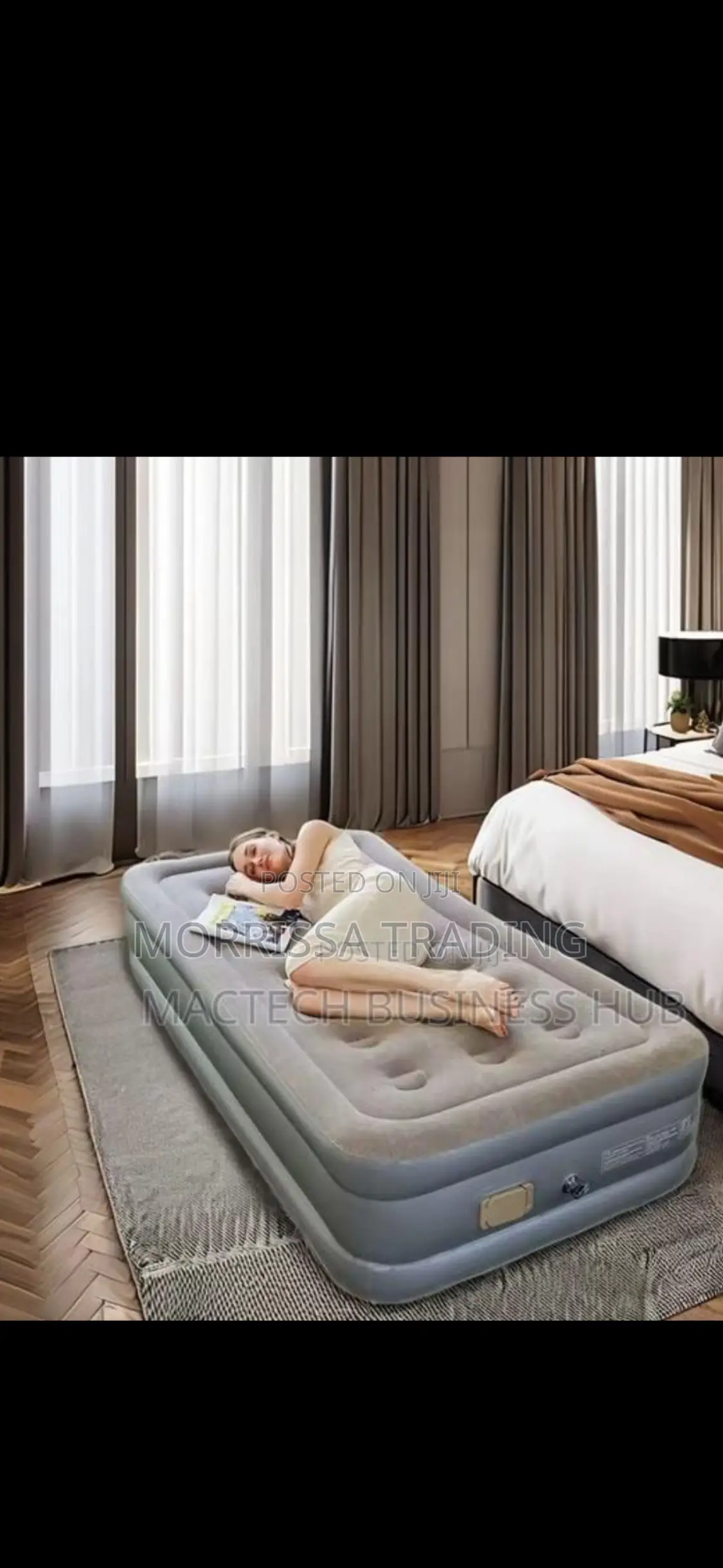 Self Inflated Bed