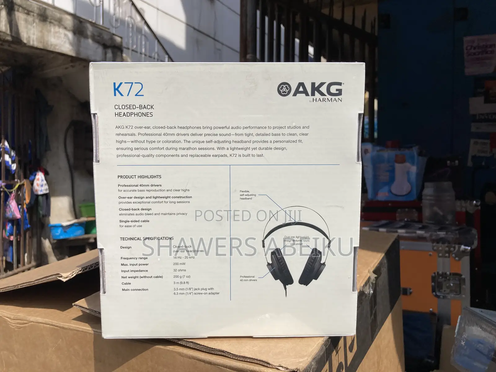 Akg Closed-back Headphones