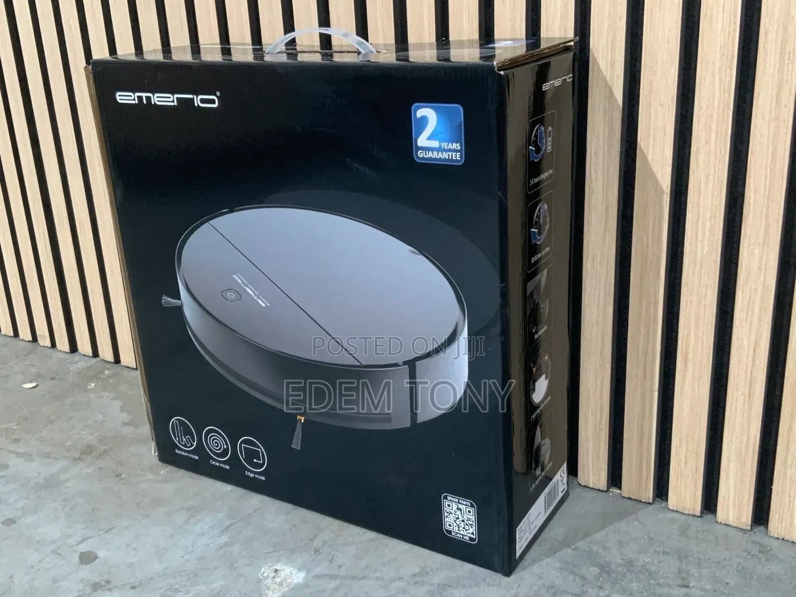 Emerio RVC-131757 Wireless Robotic Vacuum Cleaner.(Large Size)