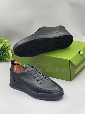 Timberland Executive Black Leather Lace-Up Shoes