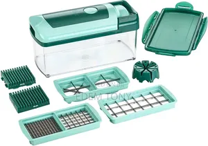 Genius Nicer Dicer Fusion Is a 16-Piece Set.