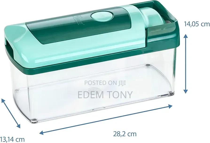 Genius Nicer Dicer Fusion Is a 16-Piece Set.
