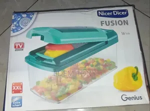 Genius Nicer Dicer Fusion Is a 16-Piece Set.