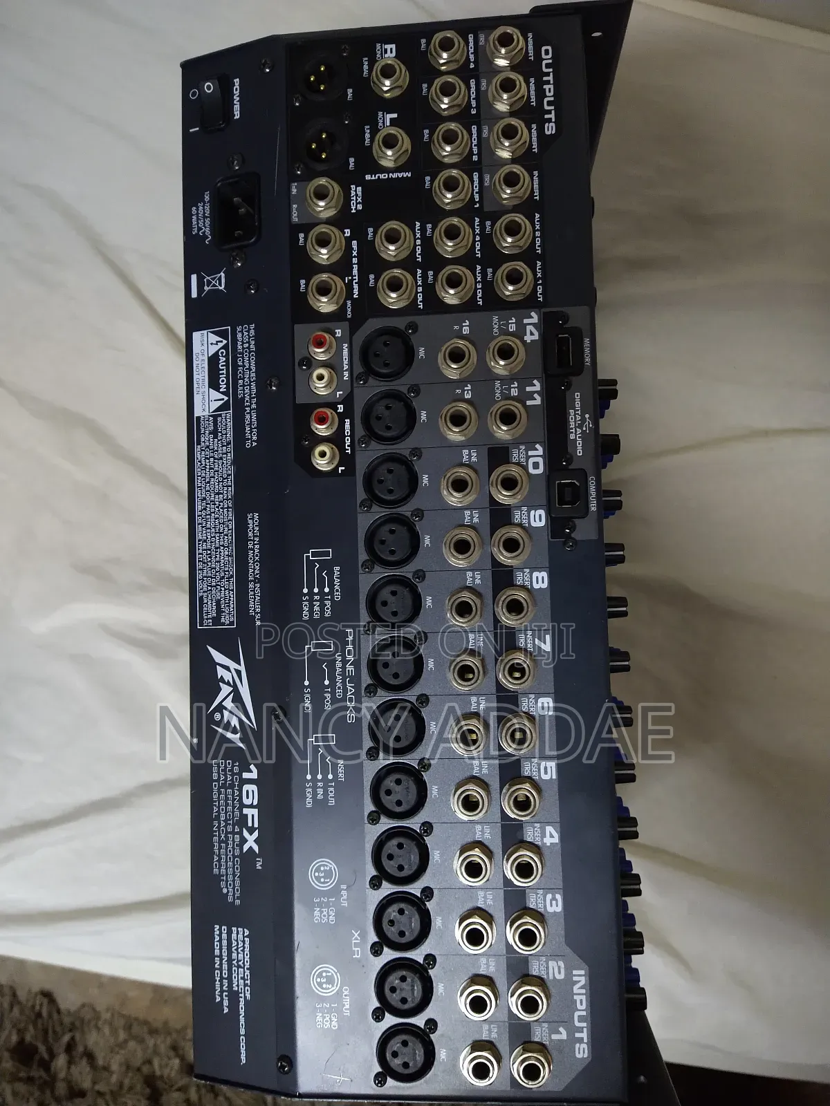 Peavey Fx16 Mixer