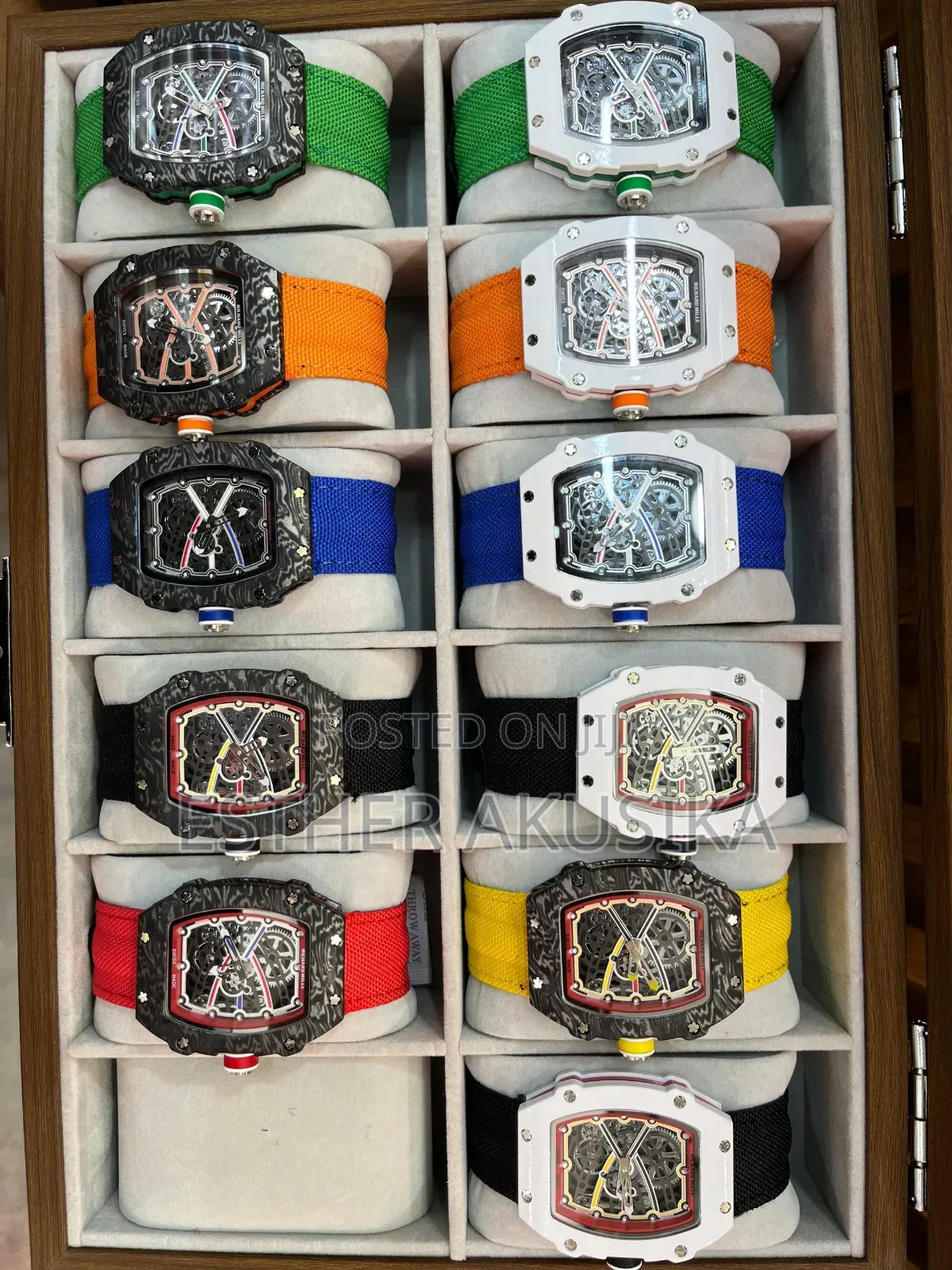 Richard Mille Skeleton Dial Luxury Watches