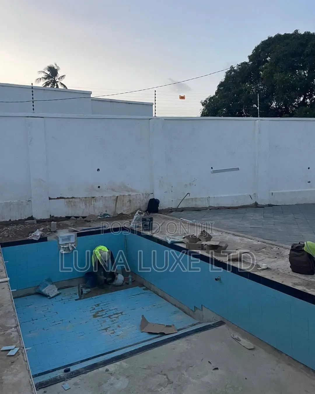 Swimming Pool Construction| Concrete Pools Accra | Luna Construction