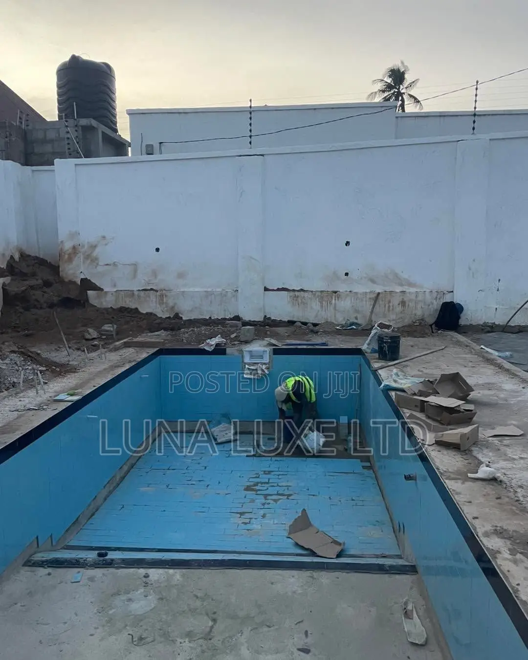 Swimming Pool Construction| Concrete Pools Accra | Luna Construction