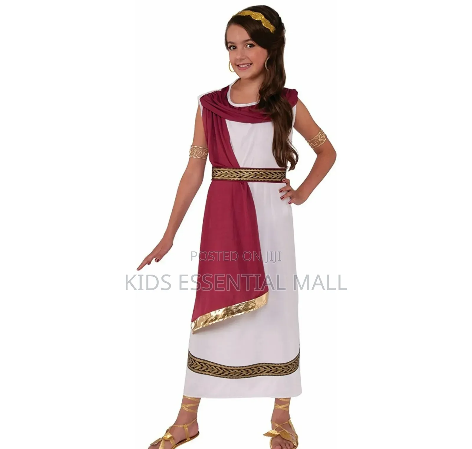 Girl Roman Egyptian or Biblical Costume for Kids