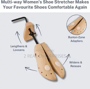 Adjustable Shoe Trees Size 40-46 a Pair