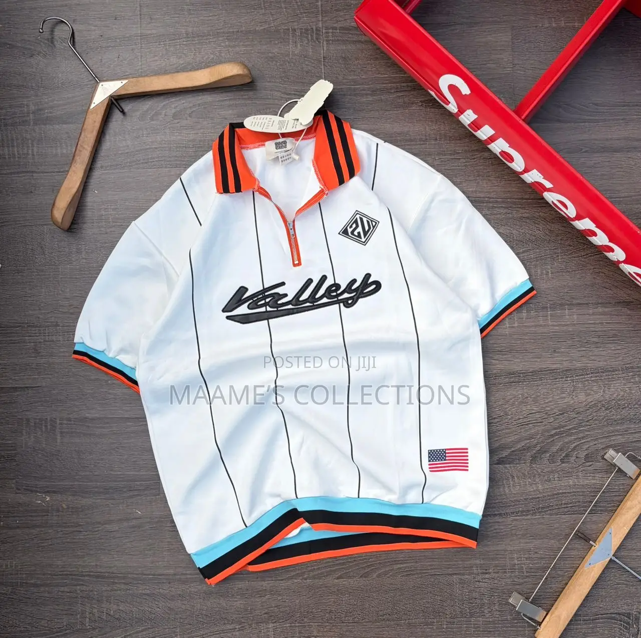 Men's Casual Wear, Collared Zip-Up Short Sleeve Shirt