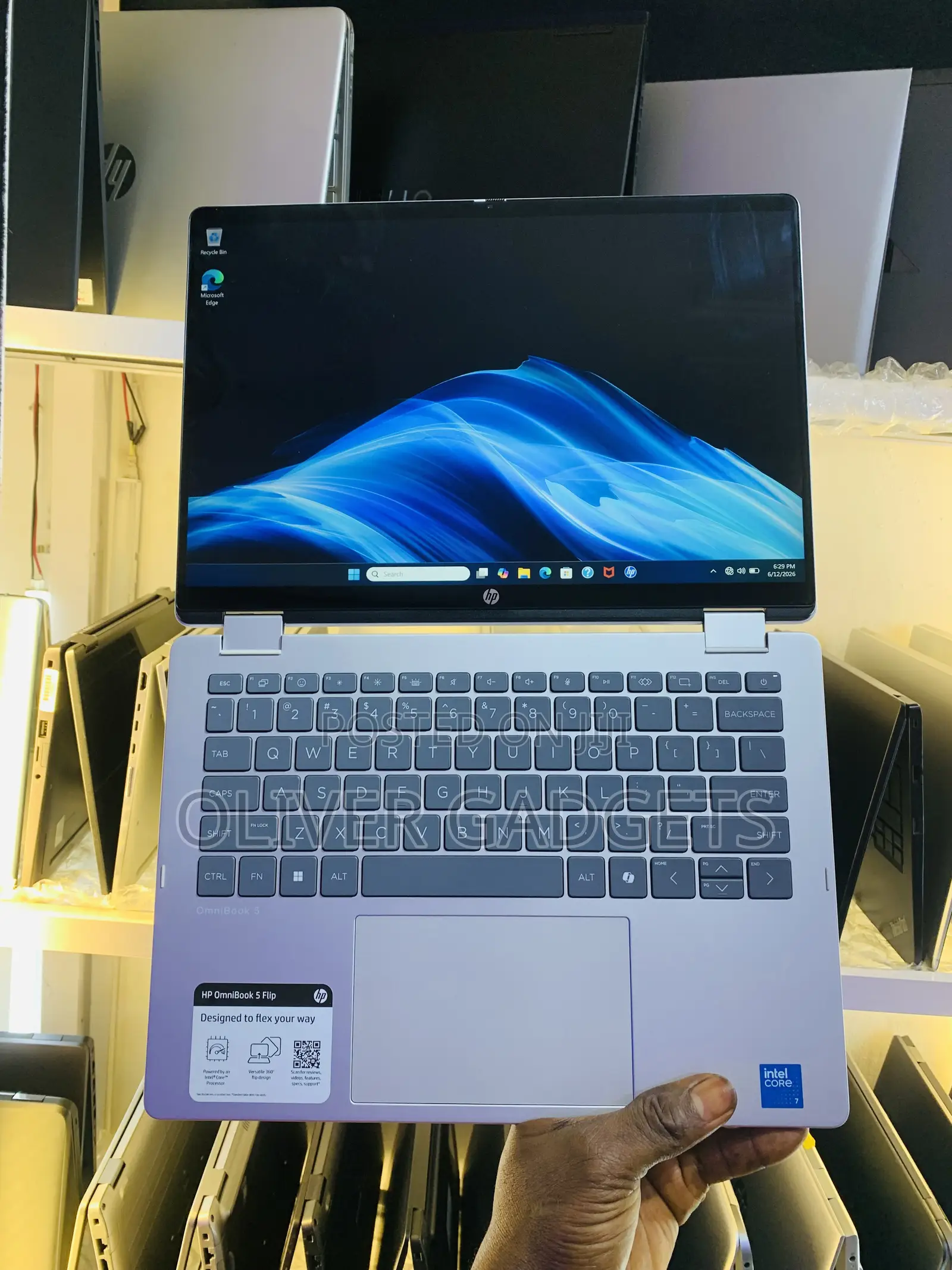 Laptop HP OmniBook 5 Flip 14 16GB Intel Core