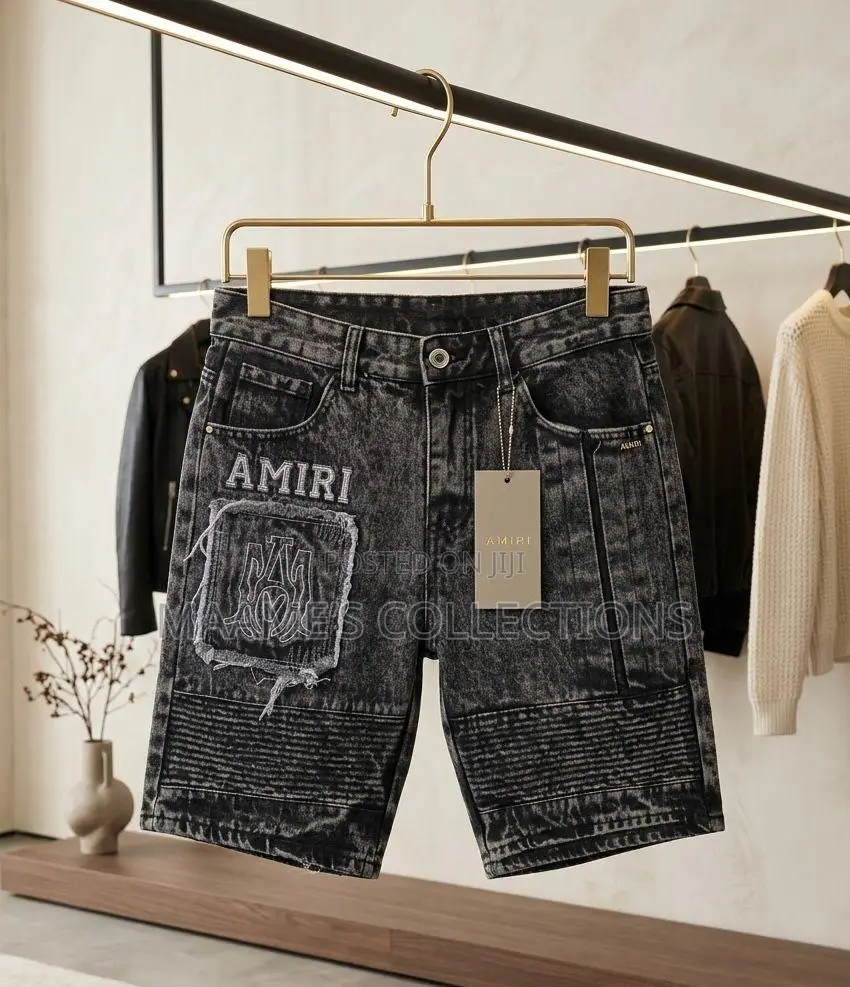 Distressed Denim Shorts Jeans for Men