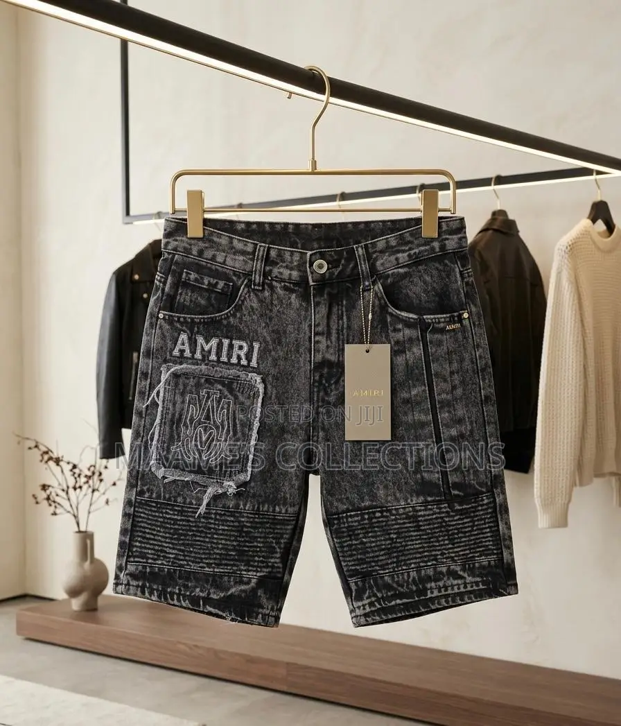Distressed Denim Shorts Jeans for Men