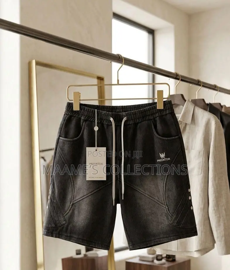 Distressed Denim Shorts Jeans for Men