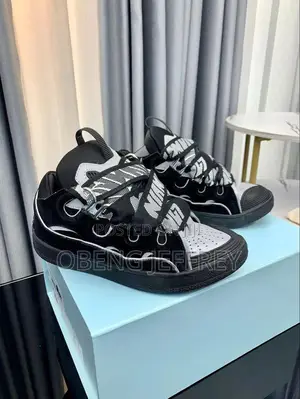 Original Lanvin Curb Bold Black /Gray