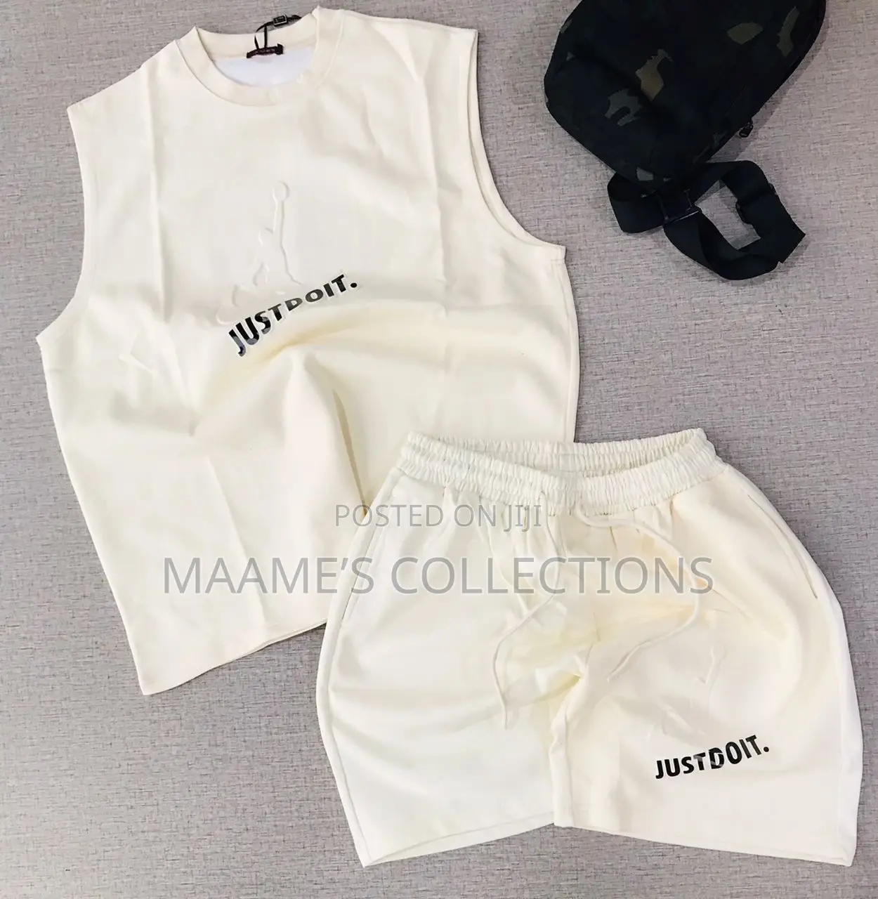 Men's Sleeveless Tank Top and Shorts 2pcs Set