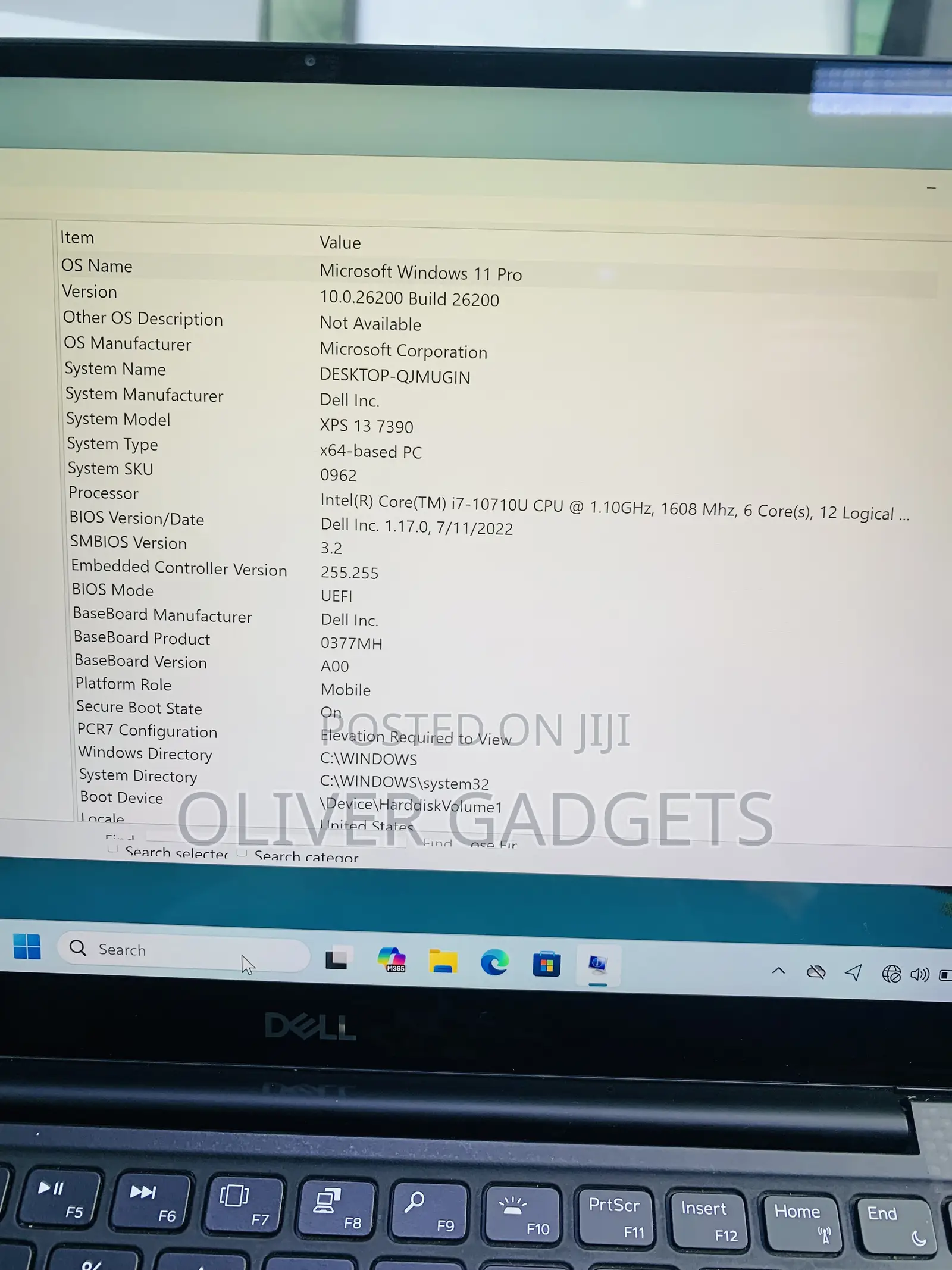 Laptop Dell XPS 13 16GB Intel Core i7 SSD 512GB