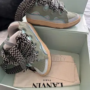 Original Lanvin Curb Light Green/Blue