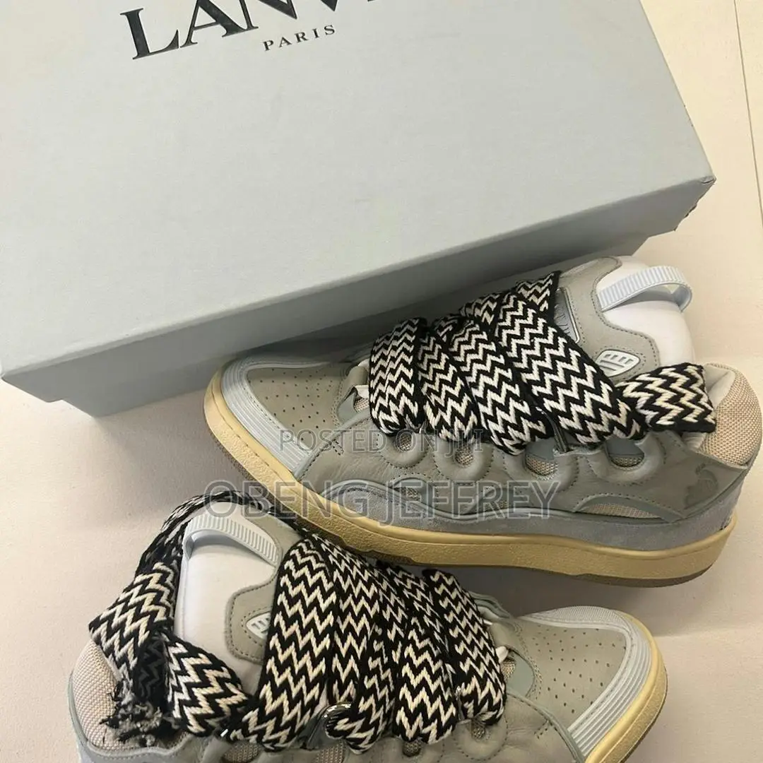 Original Lanvin Curb Light Green/Blue
