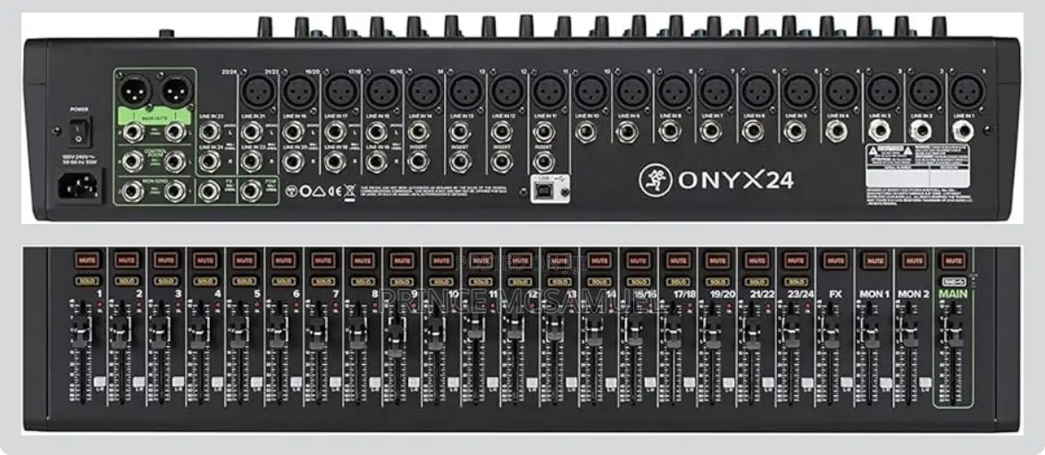 Mackie Onyx 24 Channel Premium Multitracks Mixer