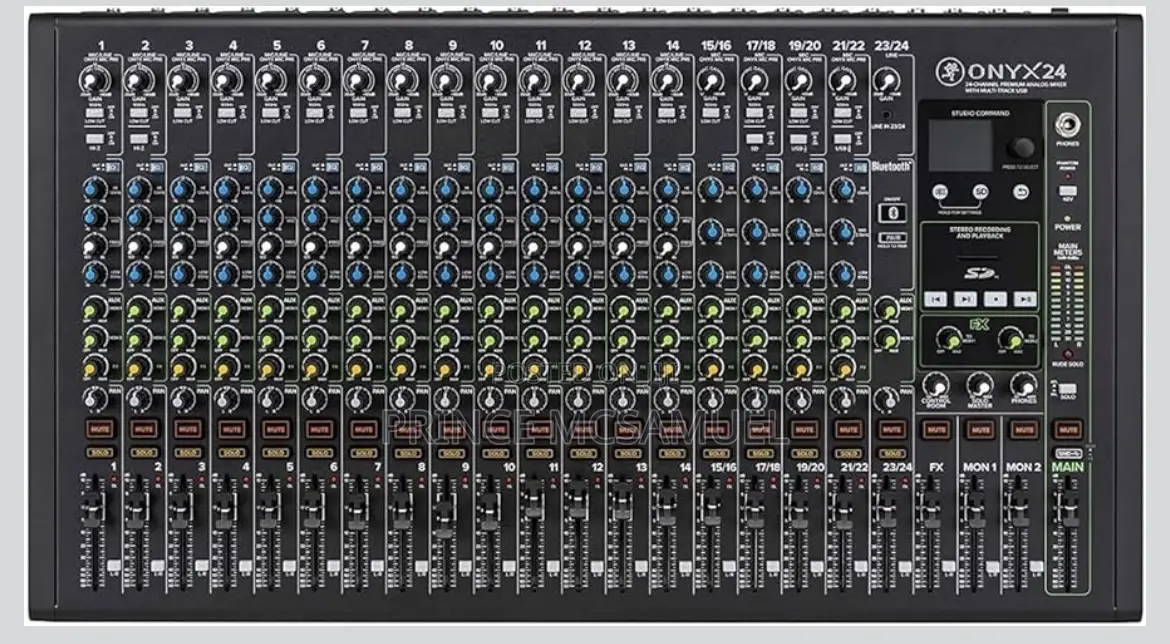 Mackie Onyx 24 Channel Premium Multitracks Mixer