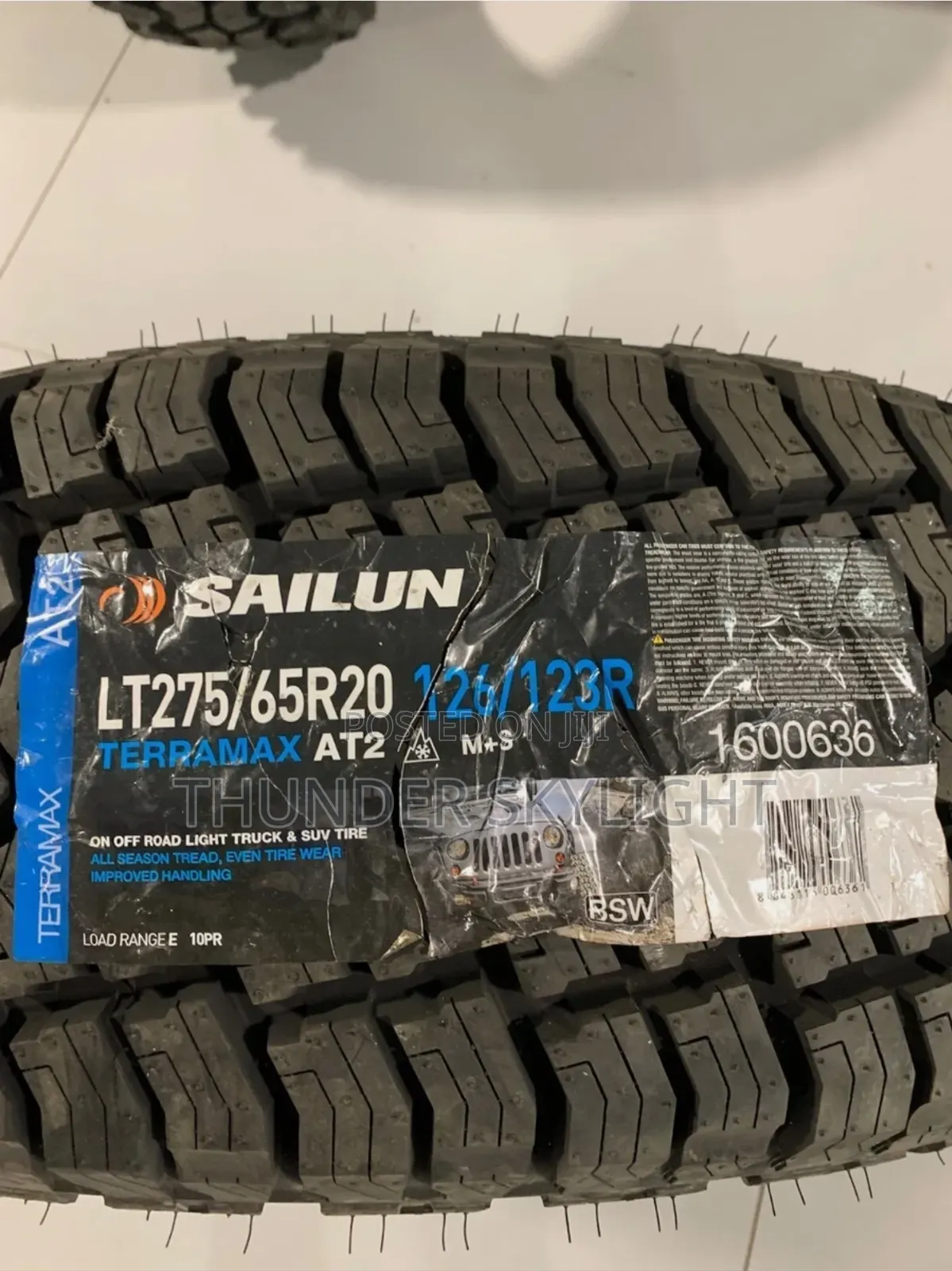 275/65r20 Tyre Sailun Terramax At2 All Terrain Tire