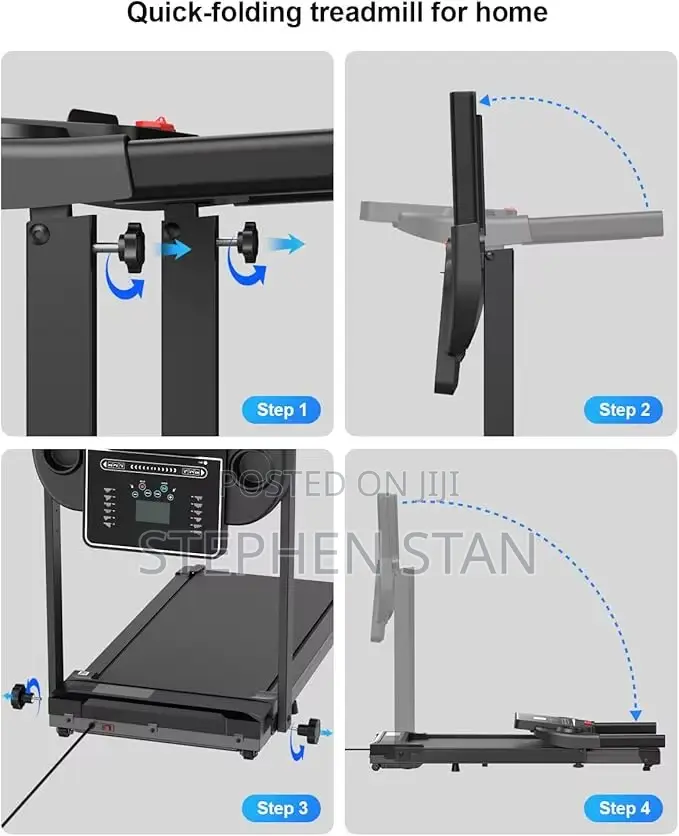 High Quality Portable Foldable Electric Treadmill