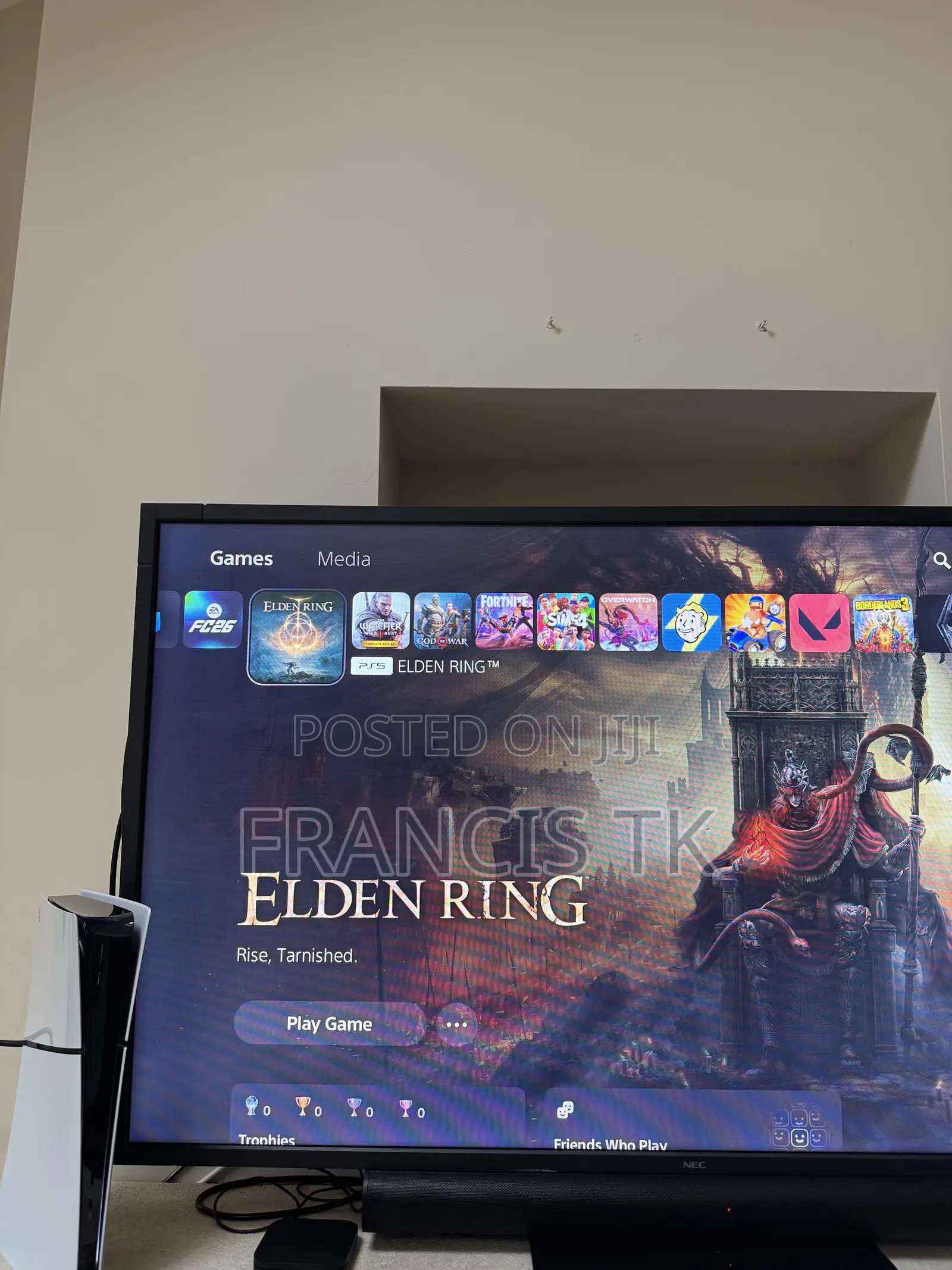 Brand New Ps5 Slim Digital + Fc26 and 10 Installed Games